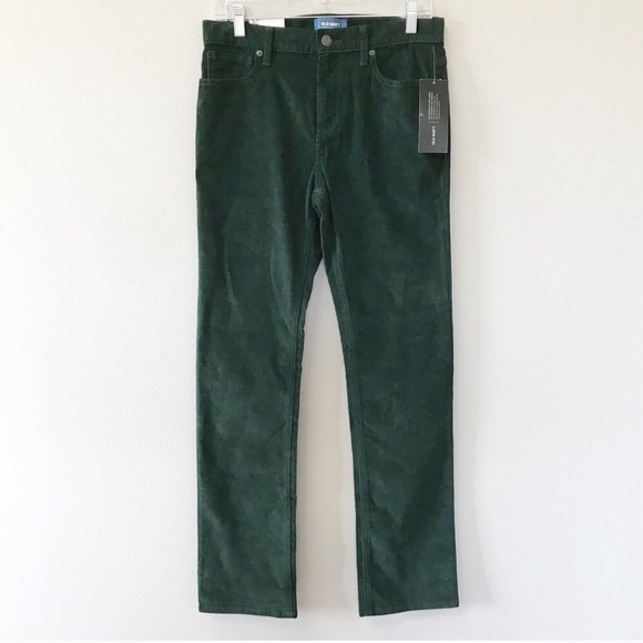 Old Navy Other - Old Navy | Green Corduroy Slim Pants 16